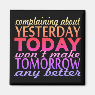 Klagen over gisteren magneet