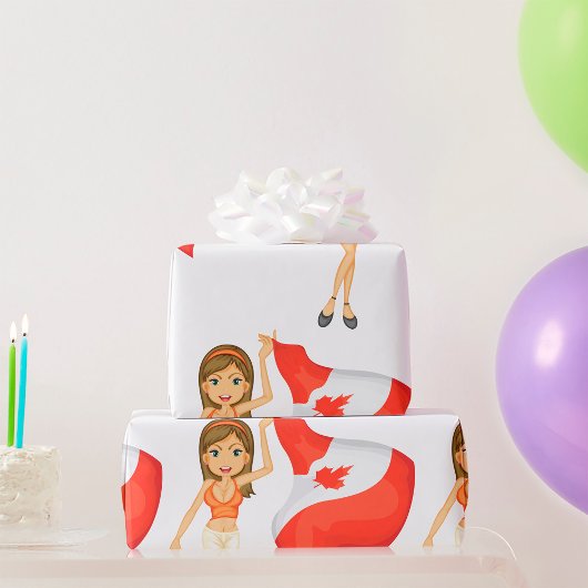 Klagen voor Canada-pakpapier Cadeaupapier