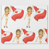 Klagen voor Canada-pakpapier Cadeaupapier (Vlak)