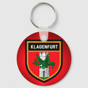 Klagenfurt Flag Sleutelhanger
