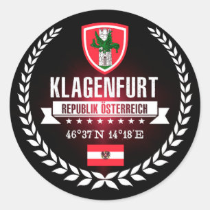 Klagenfurt Ronde Sticker