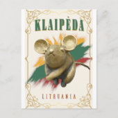 Klaipeda-Briefkaart Briefkaart (Voorkant)