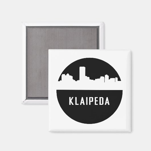 Klaipeda Magneet (Voorkant / Achterkant)