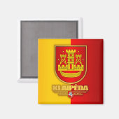 Klaipeda Magneet (Voorkant / Achterkant)