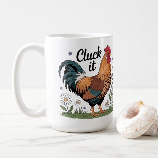Klak er maar op! koffiemok (Met donut)