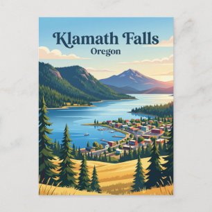 Klamath Falls, Oregon Briefkaart