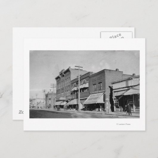 Klamath-Herfsten OF Uitzicht die op Main Street ki Briefkaart (Voorkant / Achterkant)