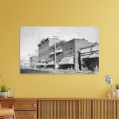 Klamath-Herfsten OF Uitzicht die op Main Street ki Canvas Afdruk (Insitu (Woonkamer))