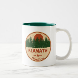 Klamath National Forest Tweekleurige Koffiemok
