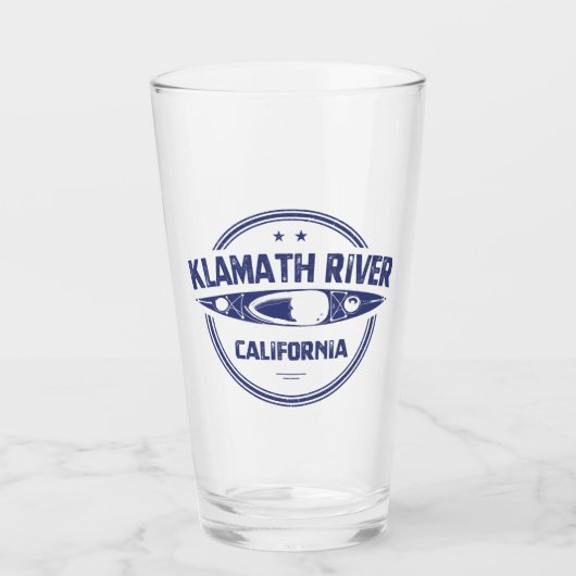 Klamath River, Californië Glas (Voorkant)