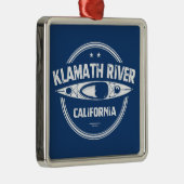 Klamath River, Californië Metalen Ornament (Rechts)