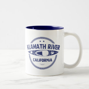 Klamath River, Californië Tweekleurige Koffiemok