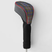Klan Balfour Plaid Monogram Golfheadcover (Schuin)