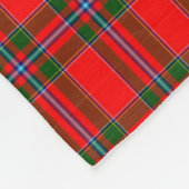 Klan Butter Tartan en aangepaste tekst Fleece Deken (Hoek)