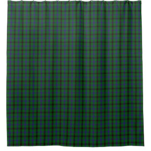 Klan Davidson Klassieke Schotse Tartan Douchegordijn
