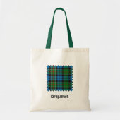 Klan Kirkpatrick Tartan Tote Bag (Voorkant)