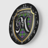 Klan MacDonald Tartan Klok (Hoek)