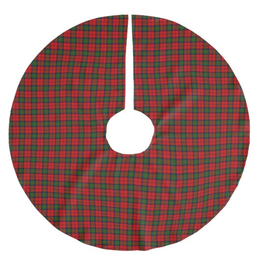 Klan MacDuff Tartan Plaid Patroon Kerstboom Rok (Voorkant)