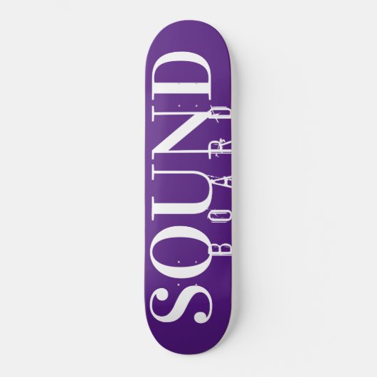 KLANKBORD Skateboard (Voorkant)