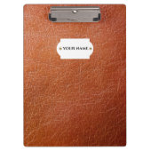 Klankbord voor kunstleder klembord (Voorkant)