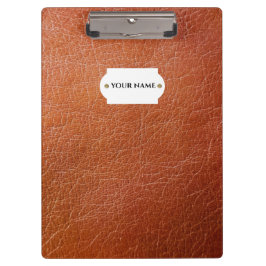 Klankbord voor kunstleder klembord