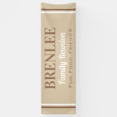 KLANT - banner voor grote familiereünie (Verticaal)