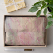 Klant Bedankt Rozen en Bird Tissuepapier (Geschenk)