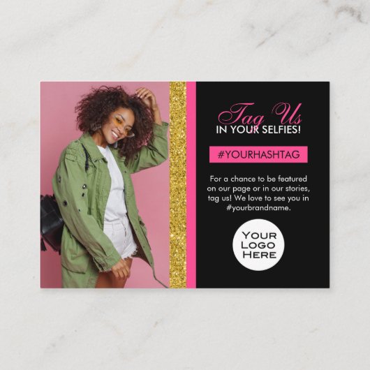 Klant Bedankt voor het invoegen en afschrijven van Visitekaartje (Achterkant)