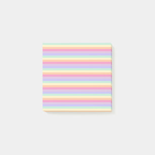 Klant Blauw Groen Paarse Geel Sinaasappel Gestreep Post-it® Notes