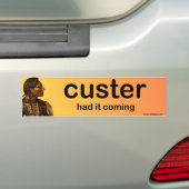 klant bumpersticker (Op auto)