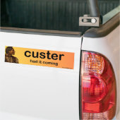 klant bumpersticker (Op Truck)