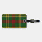 Klant Clan MacMillan Tartan Plaid Bagagelabel (Achterkant horizontaal)