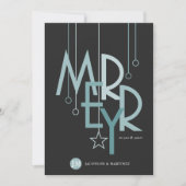 Klant Dank je feestdag Eenvoudig Blauwgroen Feestdagenkaart (Voorkant)