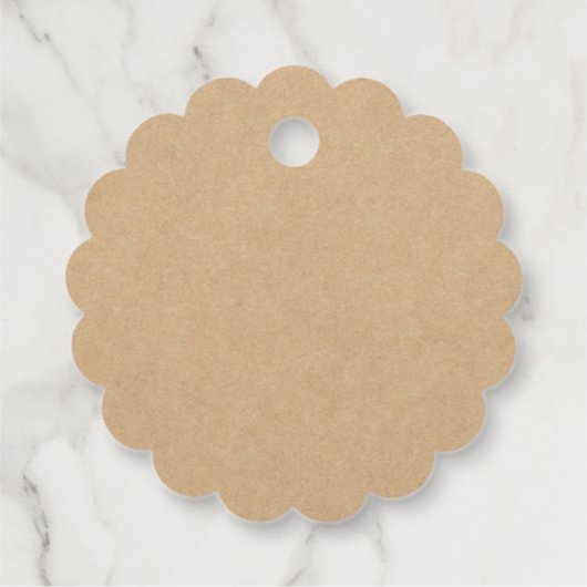 KLANT elegant  karton, elke keer Bedankjes Labels (Achterkant)