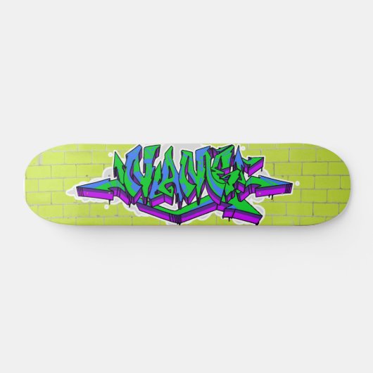 KLANT GRAFFITI SKATEBOARD WILDSTYLE*E-MAIL HIEROND (Horizontaal)