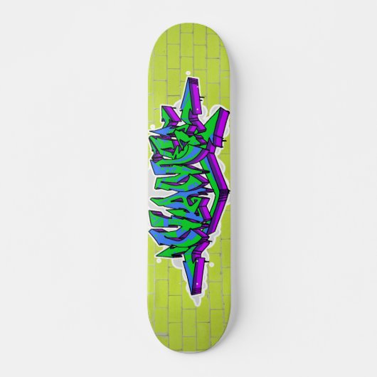 KLANT GRAFFITI SKATEBOARD WILDSTYLE*E-MAIL HIEROND (Voorkant)