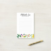 KLANT GRENSKOPPELS VAN GRONDSTOFFEN VOOR VORDERING POST-IT® NOTES (Op bureau)