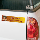 klant had het ontvangen bumpersticker (Op Truck)
