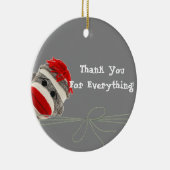 KLANT Hartelijk dank voor uw ornament Gift Sock Mo (Rechts)