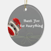 KLANT Hartelijk dank voor uw ornament Gift Sock Mo (Links)