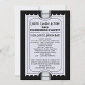 KLANT Movie Party-programma Toelatingstabel Kaart (Voorkant)