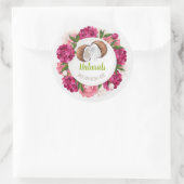 KLANT Natuurlijke verse kruiden Ronde Sticker (Tas)