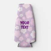 KLANT Paarse roze dadels kletsnat Flesjeskoeler (Voorkant)