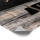 KLANT Rustige TENNESSEE LOVE IN script | Poster (Hoek)