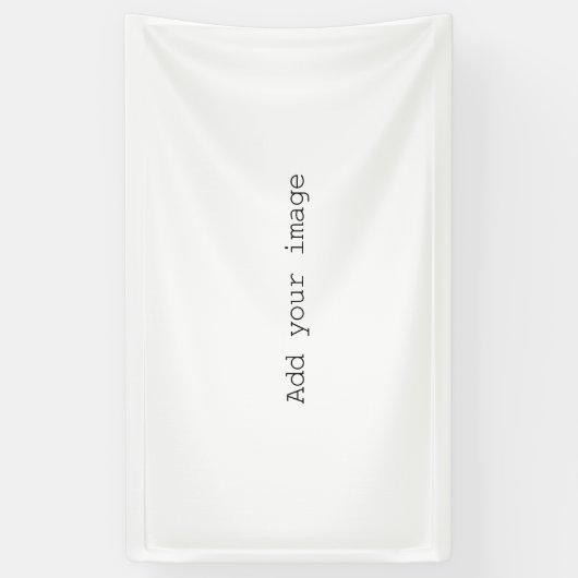 klant spandoek (Verticaal)