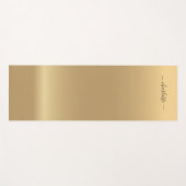 Klant specifiek, goud (imiteren) yogamat (Voorkant (horizontaal))
