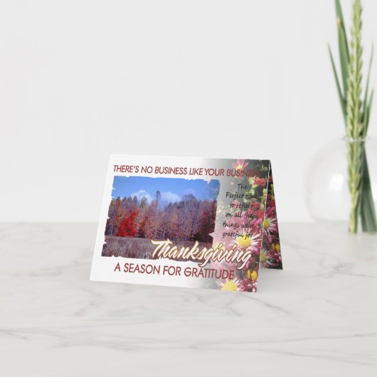 Klant Thanksgiving kaart 3-2018 (Voorkant)