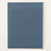 KLANT : WILLIAM MORRIS : BLUE JASMINE PLANNER (Achterkant)