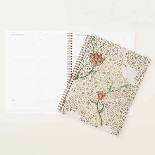 KLANT : WILLIAM MORRIS : GARDEN TULIP DRAWING PLANNER (Display)