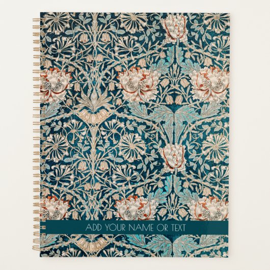 KLANT : WILLIAM MORRIS : HONEYSUCKLE 1846 PLANNER (Voorkant)
